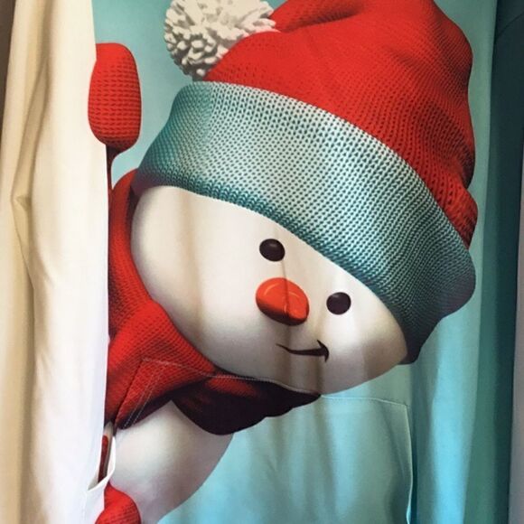 Unisex pull on style hoodie in size L to XL - Picture 3 of 7